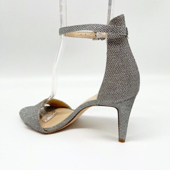 VINCE CAMUTO Court Metallic Ankle Strap Sandals - Picture 5 of 10
